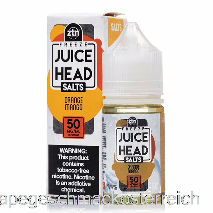 Orangen-Mango Einfrieren - Saftkopfsalze - 30 Ml 50 Mg Vape-Geschmack